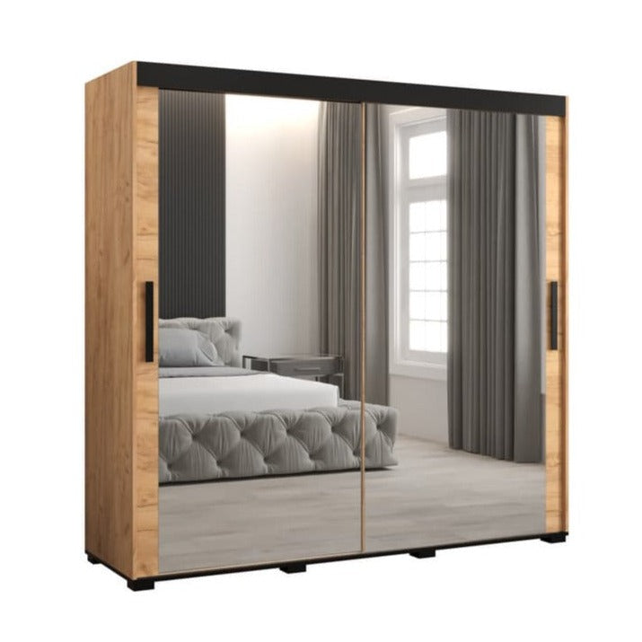 Bergamo T3 Sliding Door Wardrobe 200cm