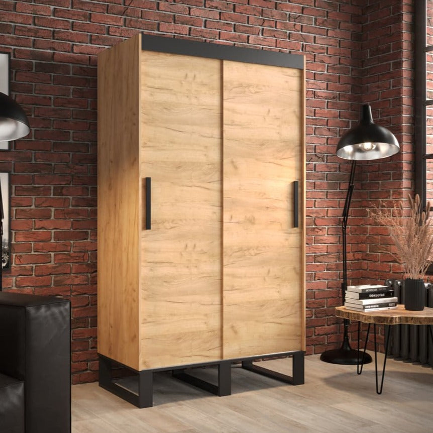 Loft Sliding Door Wardrobe 120cm