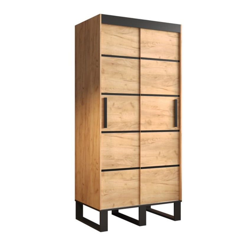 Loft V1 Sliding Door Wardrobe 100cm