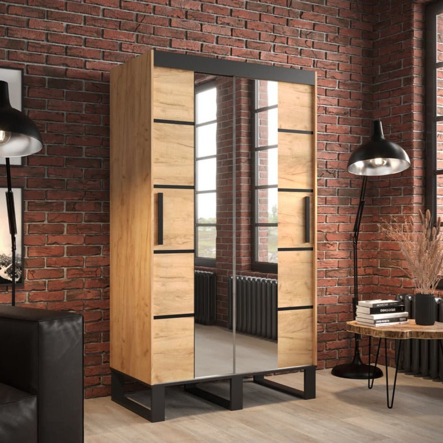 Loft V4 Sliding Door Wardrobe 120cm