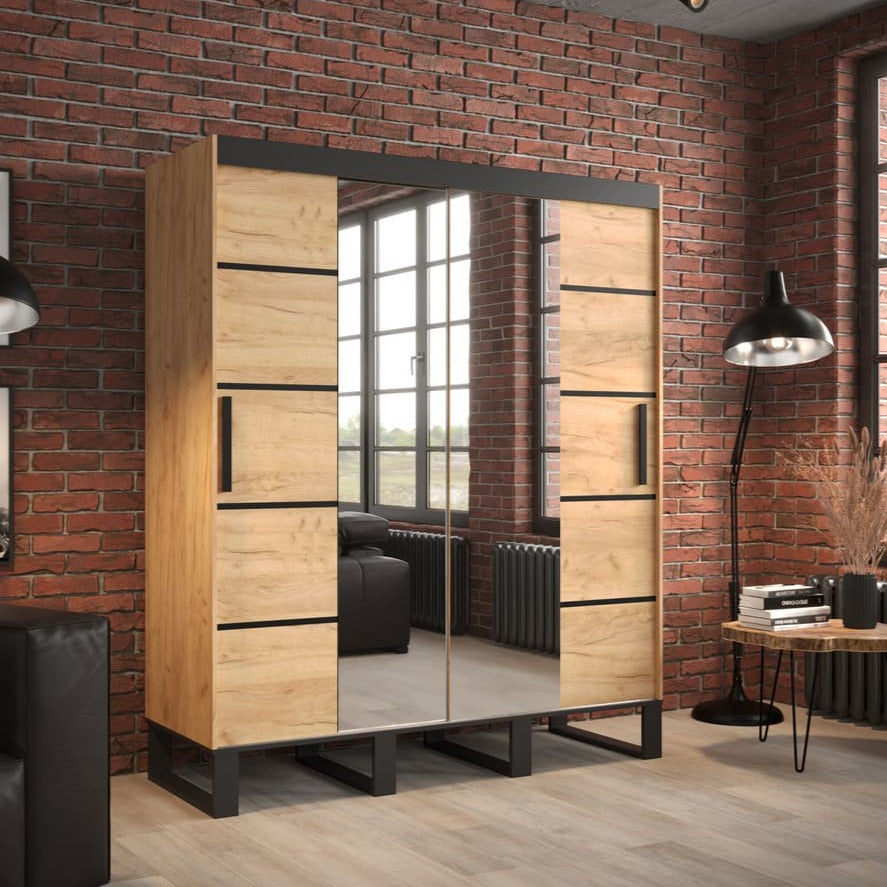 Loft V4 Sliding Door Wardrobe 180cm