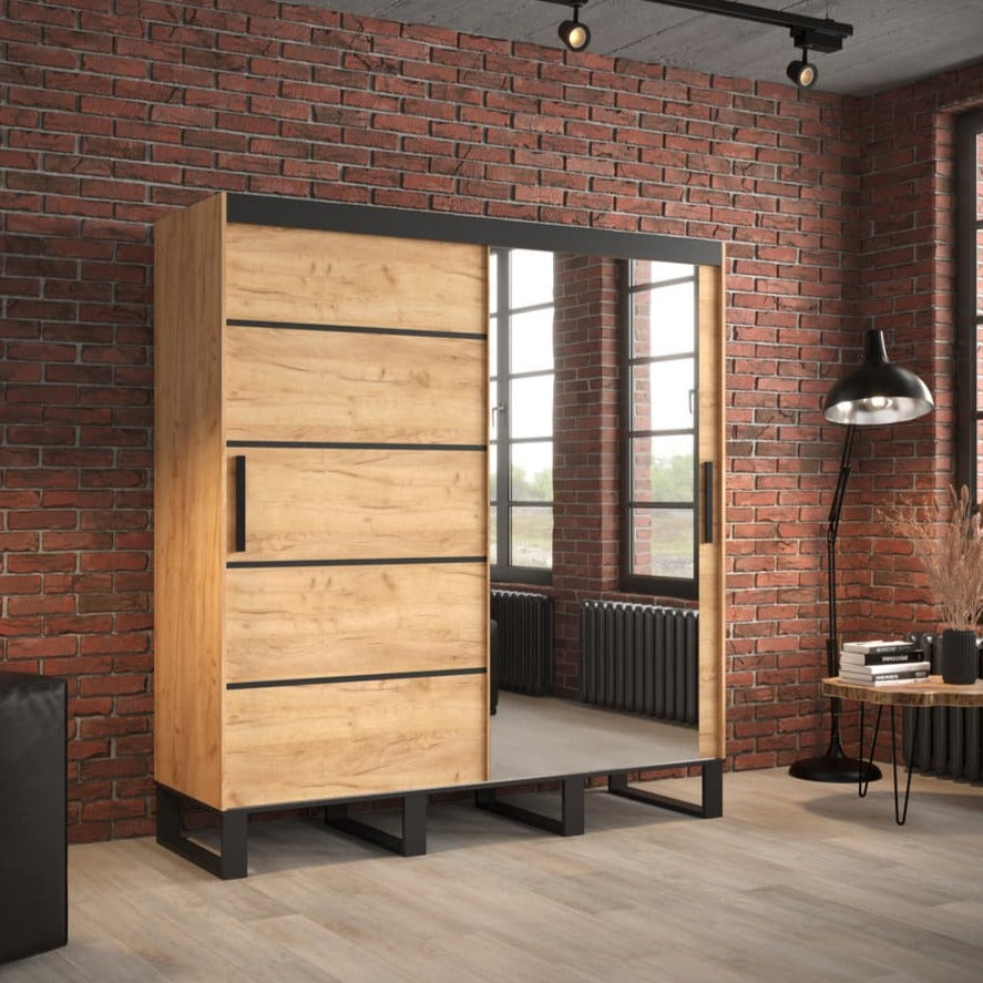 Loft V2 Sliding Door Wardrobe 200cm