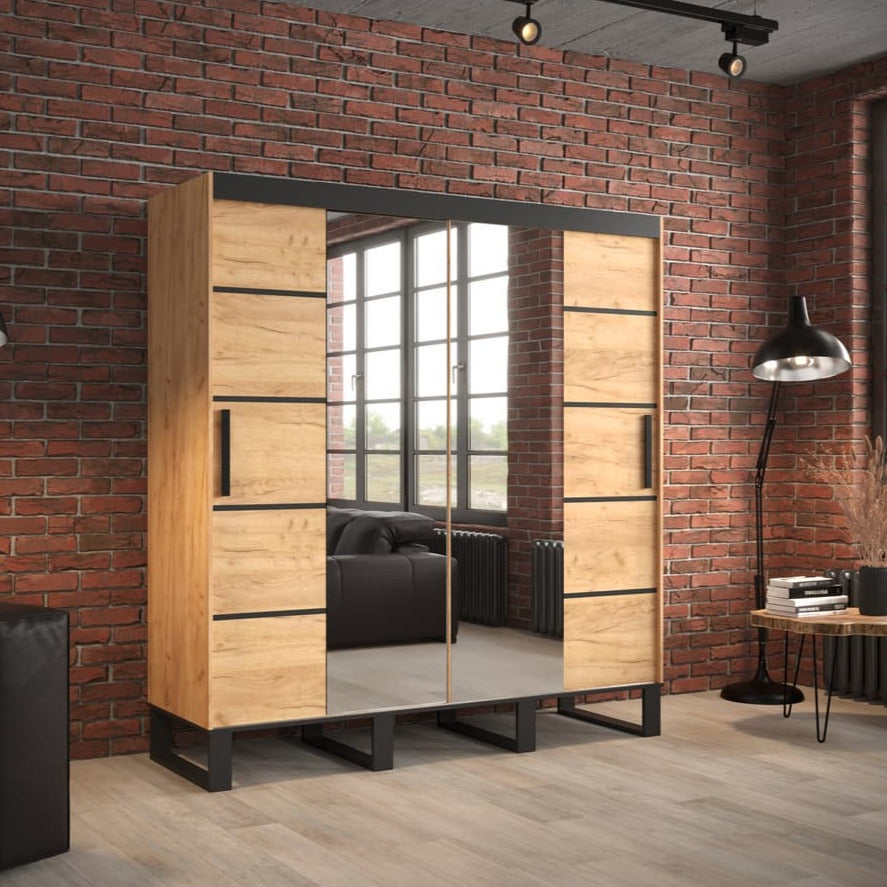 Loft V4 Sliding Door Wardrobe 200cm