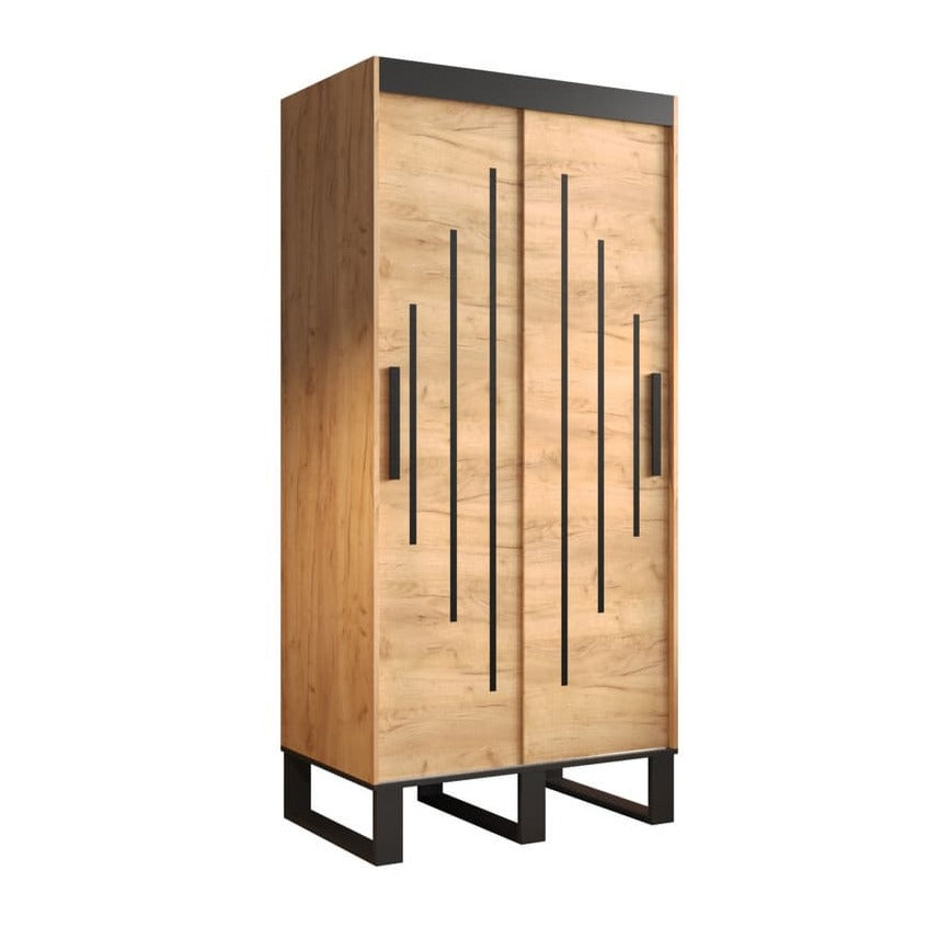 Loft Y Sliding Door Wardrobe 100cm