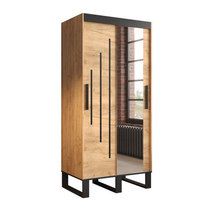 Loft Y2 Sliding Door Wardrobe 100cm