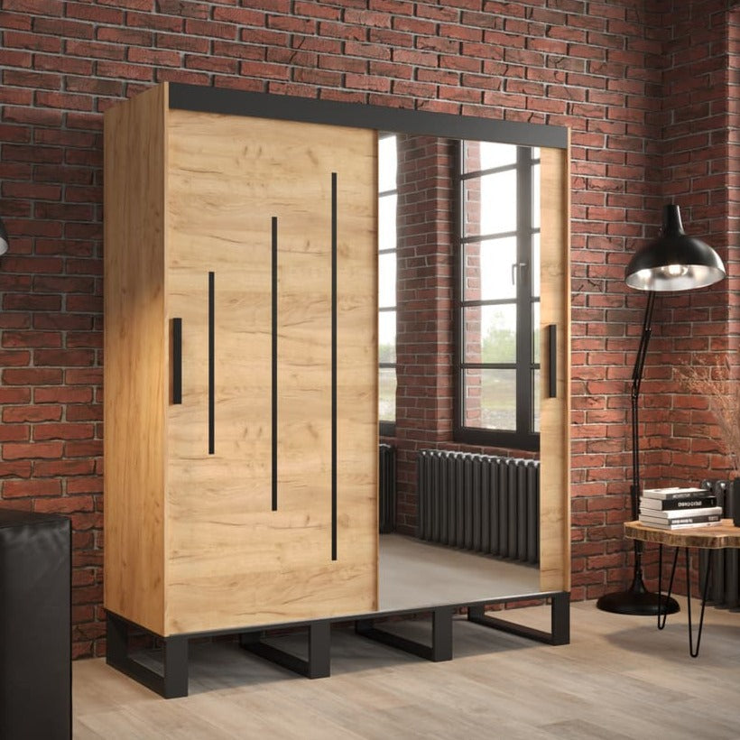 Loft Y2 Sliding Door Wardrobe 180cm