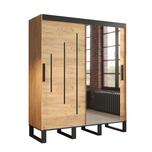 Loft Y2 Sliding Door Wardrobe 180cm