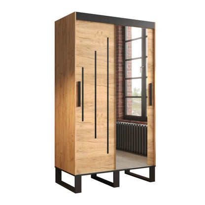 Loft Y2 Sliding Door Wardrobe 120cm