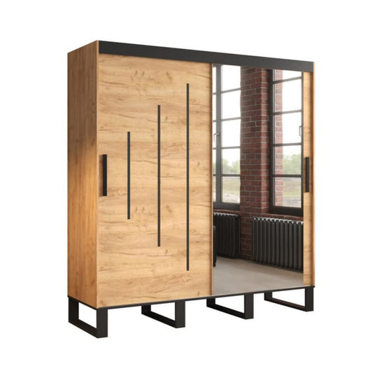 Loft Y2 Sliding Door Wardrobe 200cm