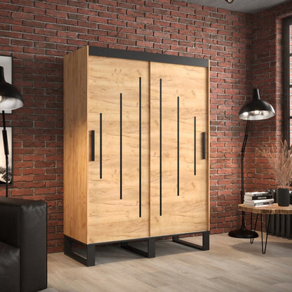 Loft Y Sliding Door Wardrobe 150cm