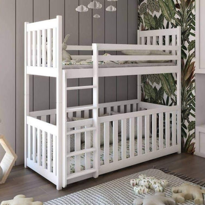 Henley Wooden Bunk Bed Cris with Cot Bed