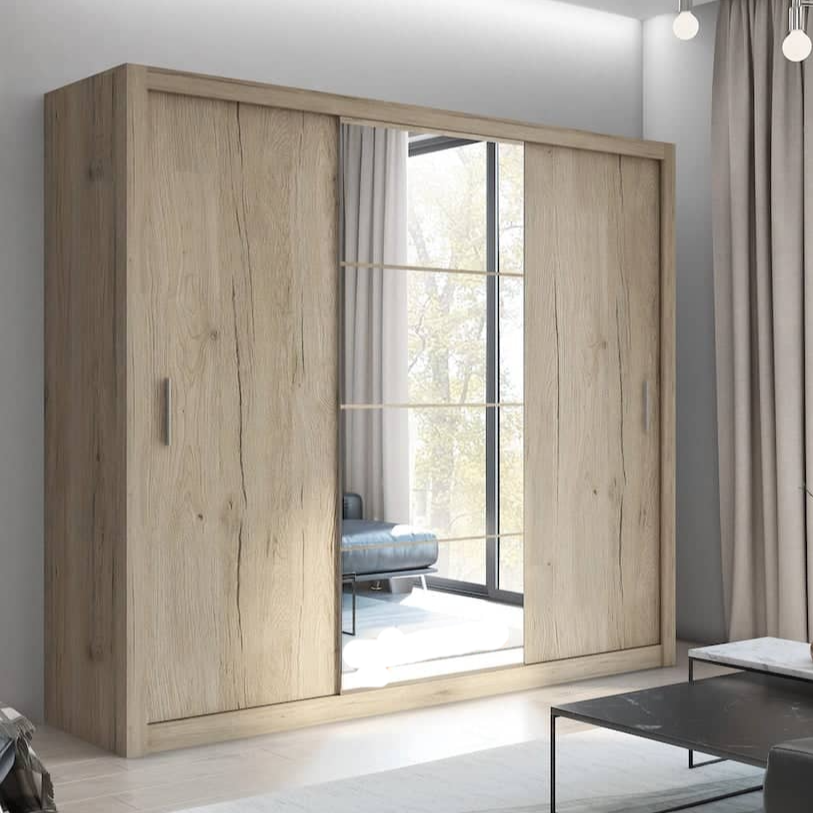 Idea 01 - 3 Sliding Door Wardrobe 250cm