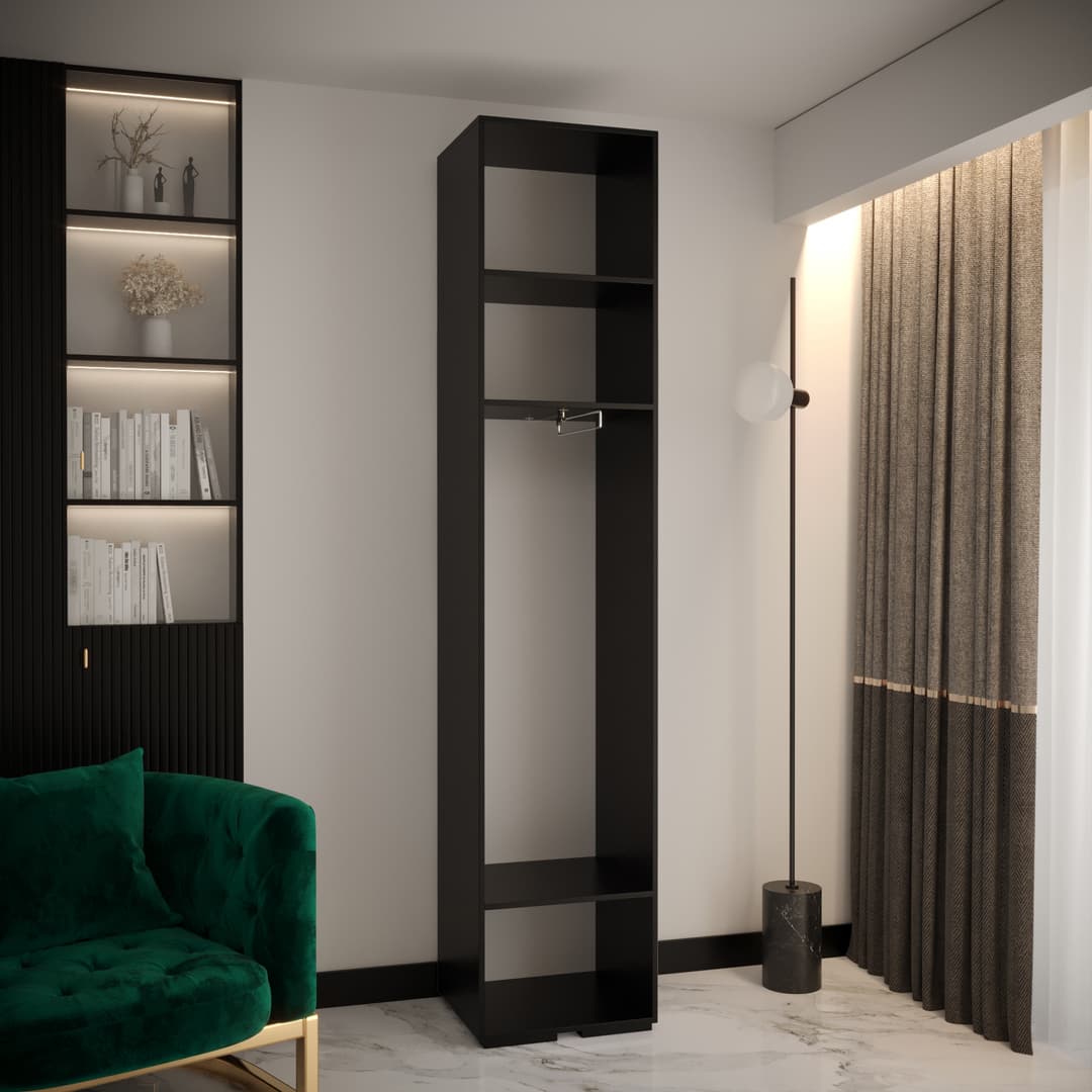 Manhattan III Hinged Door Wardrobe 50cm