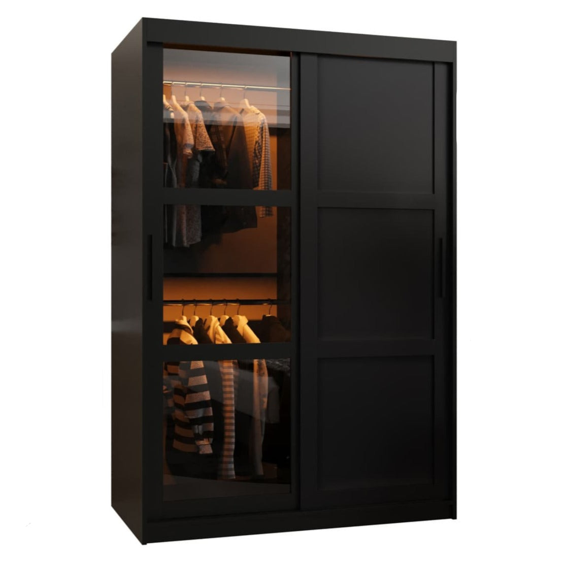 Parma III Sliding Door Wardrobe 120cm