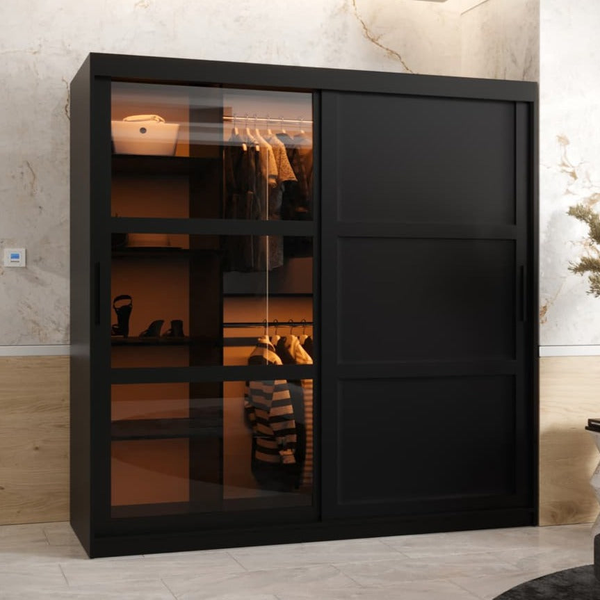 Parma III Sliding Door Wardrobe 180cm