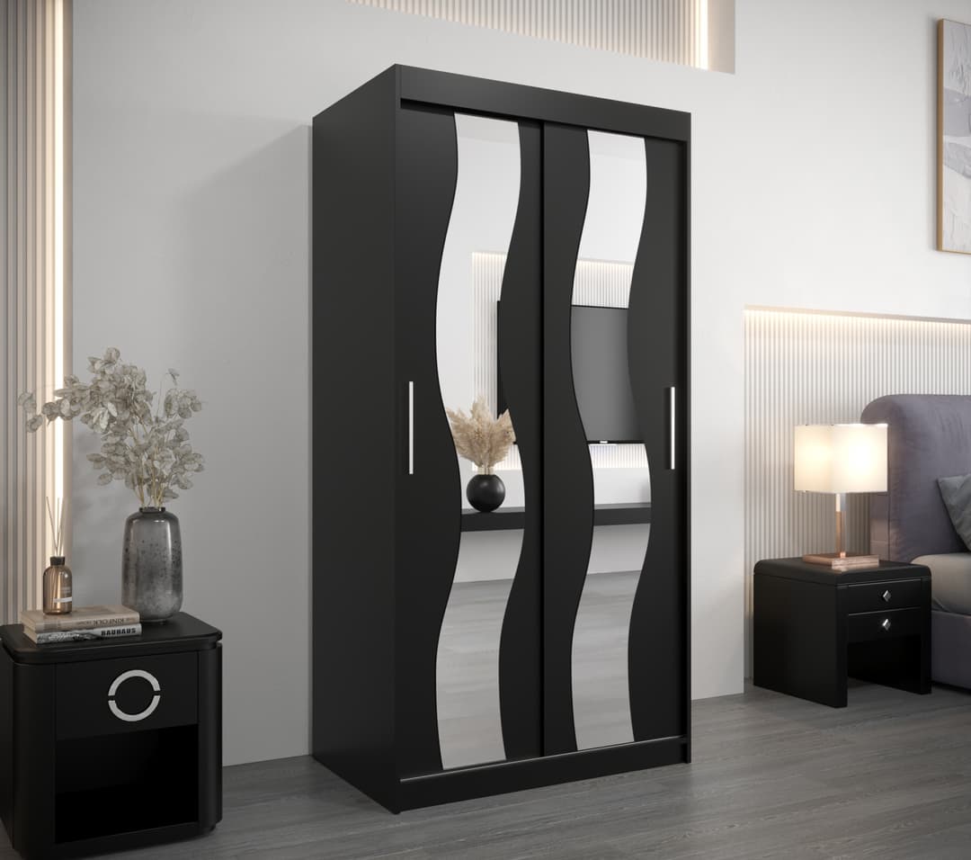 Seville Sliding Door Wardrobe 100cm