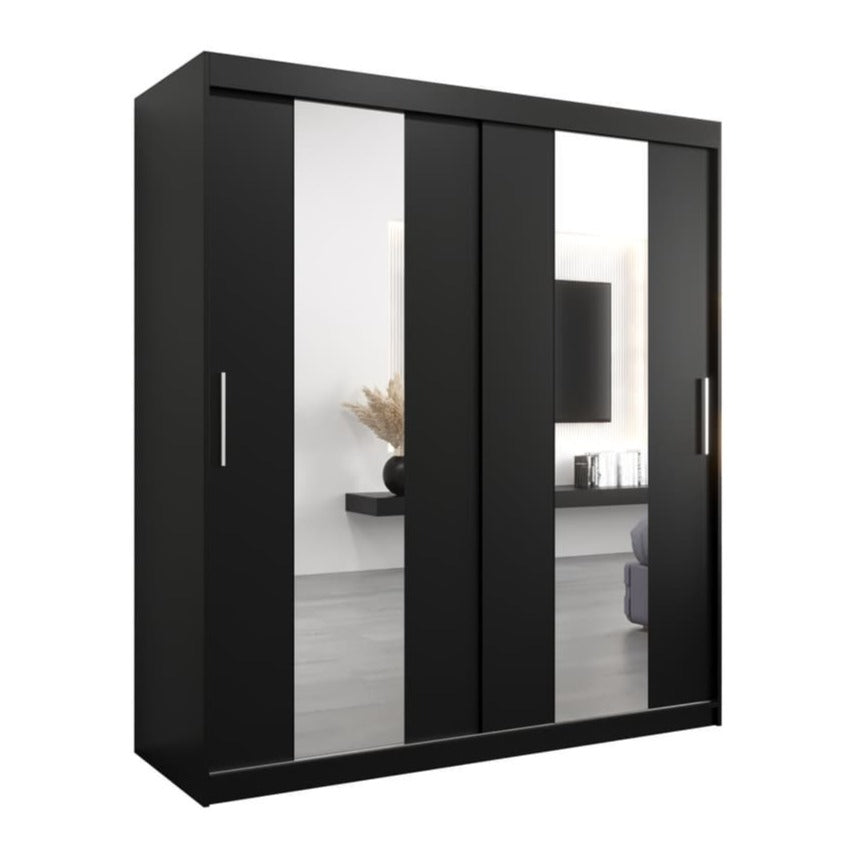 Pole Sliding Door Wardrobe 180cm