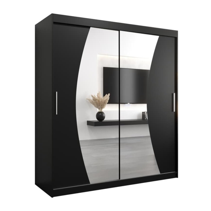 Wave Sliding Door Wardrobe 180cm