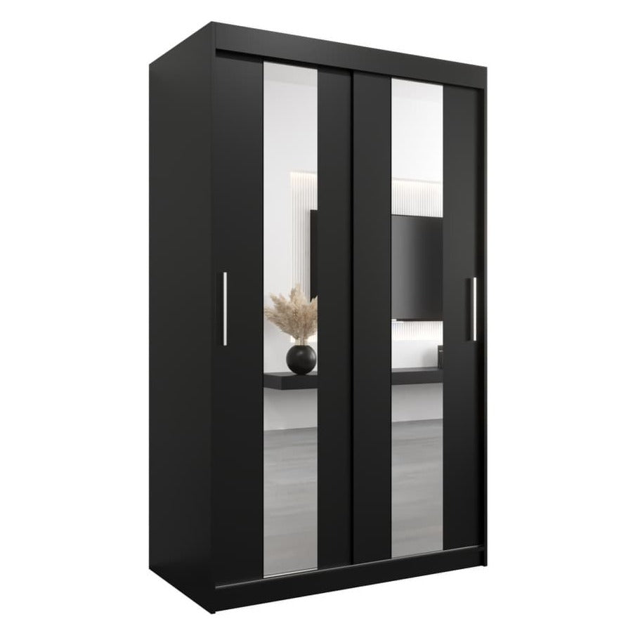 Pole Sliding Door Wardrobe 120cm