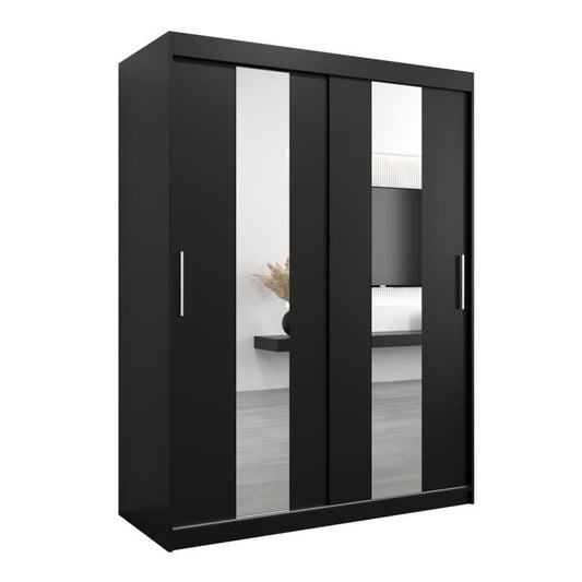 Pole Sliding Door Wardrobe 150cm