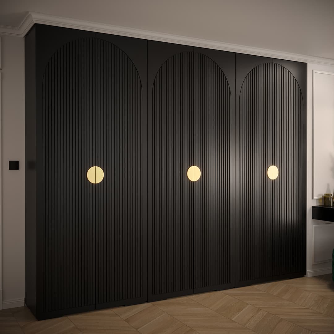 Manhattan I Hinged Door Wardrobe 300cm