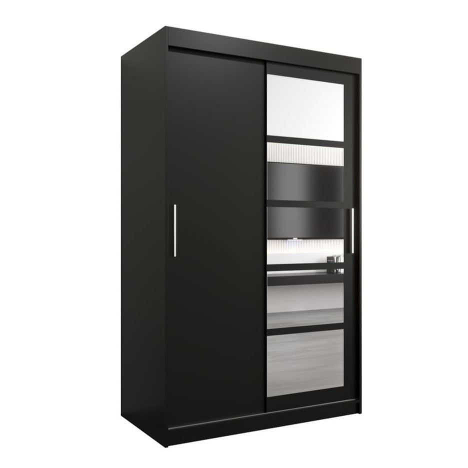 Roma I Sliding Door Wardrobe 120cm