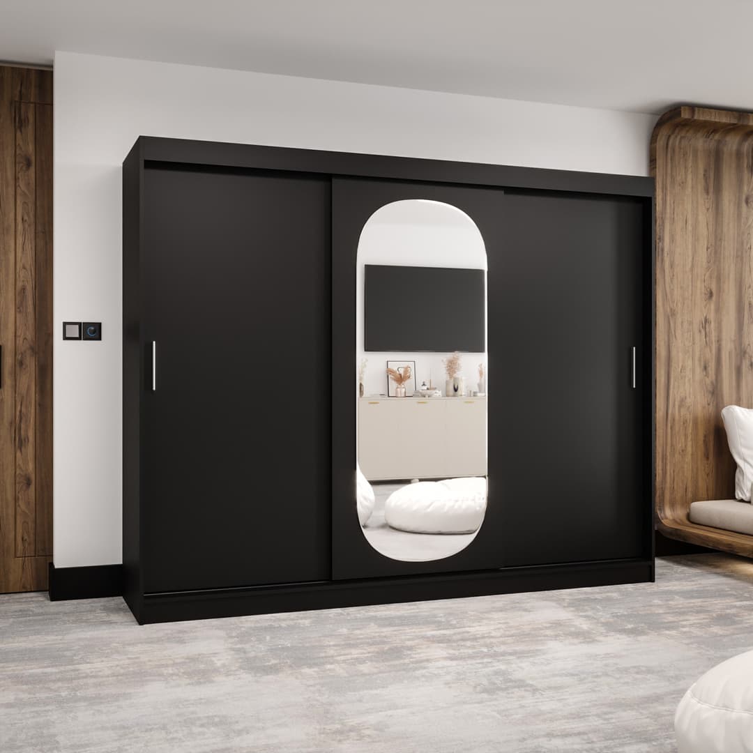 Royal Sliding Door Wardrobe 250cm