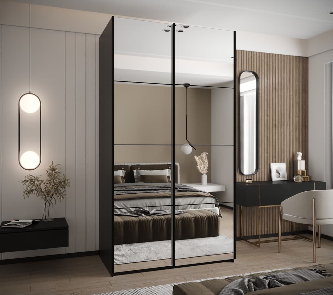 Trosa II Sliding Door Wardrobe 140cm