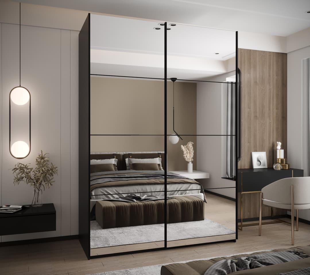 Trosa II Sliding Door Wardrobe 180cm