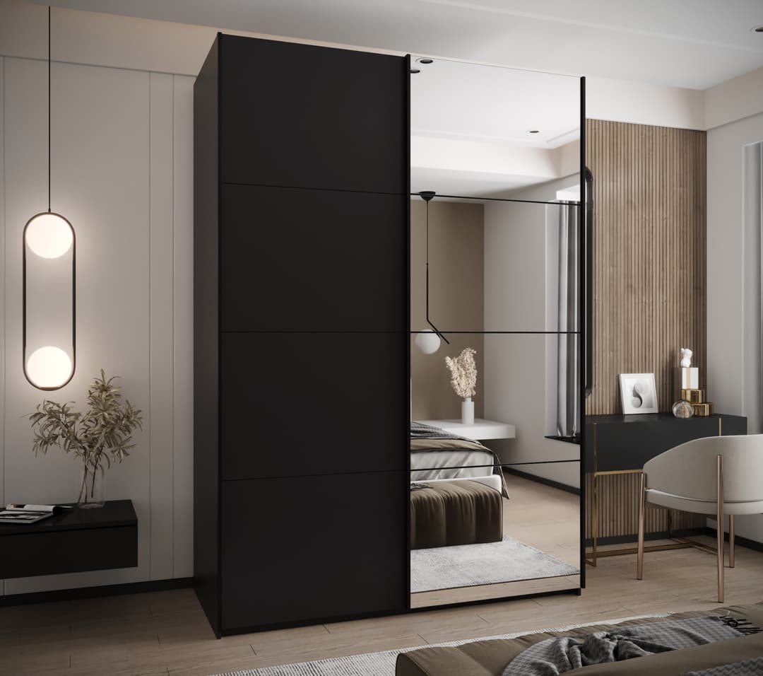 Trosa III Sliding Door Wardrobe 180cm