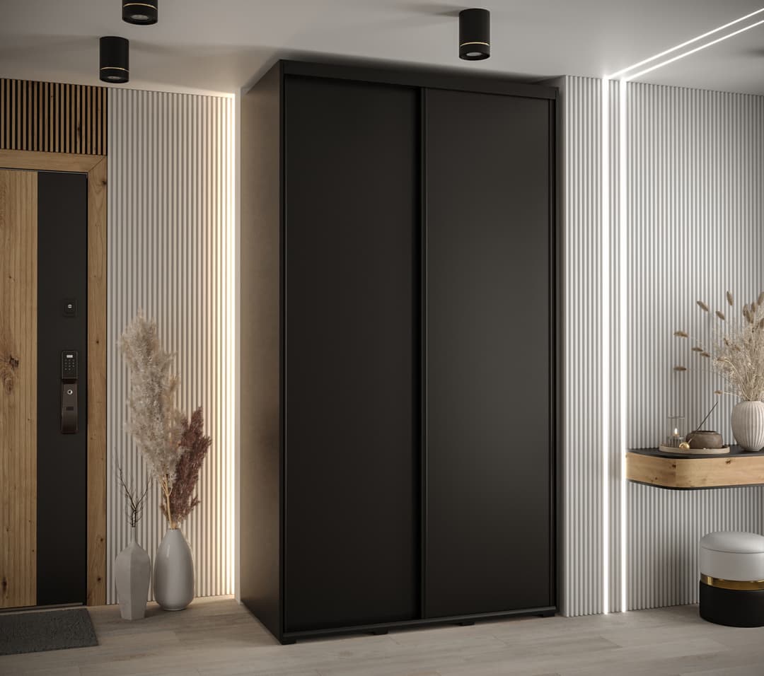 Cannes I Sliding Door Wardrobe 140cm