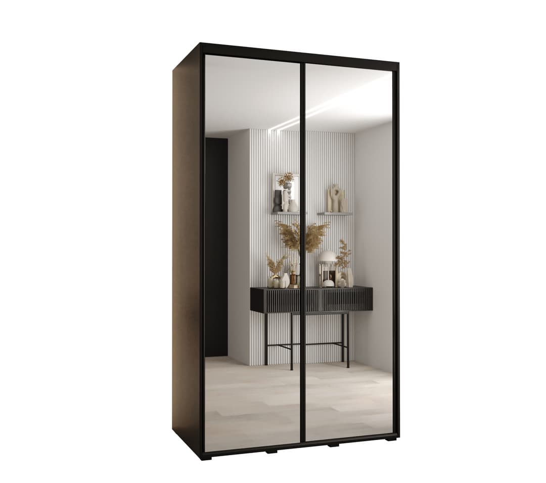 Cannes II Sliding Door Wardrobe 140cm