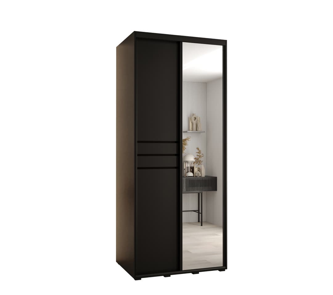 Cannes XI Sliding Door Wardrobe 100cm