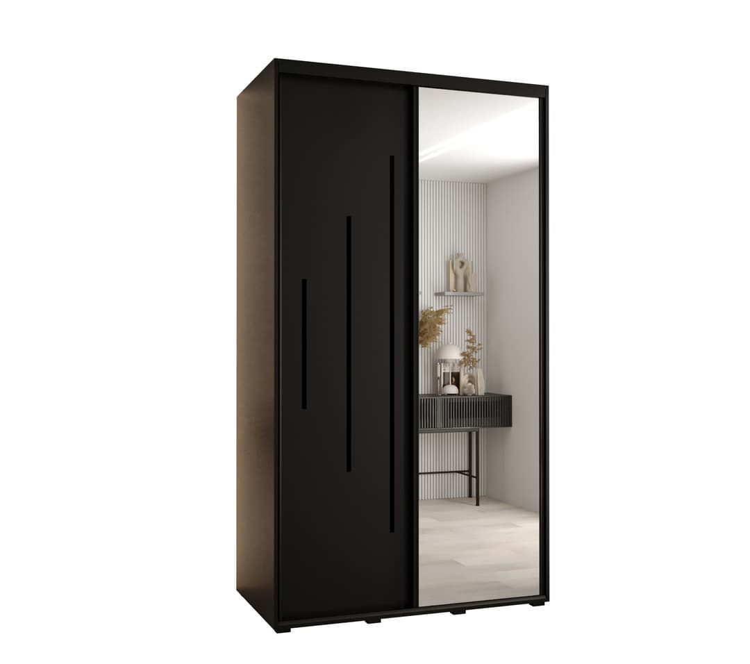 Cannes XIII Sliding Door Wardrobe 140cm