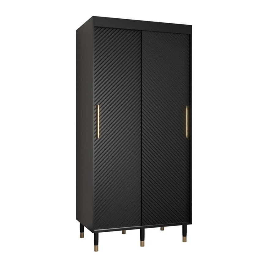 Monaco I Sliding Door Wardrobe 100cm