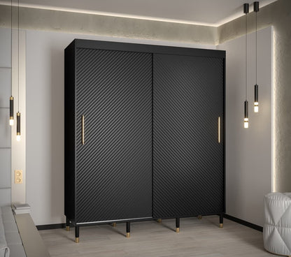 Monaco I Sliding Door Wardrobe 180cm