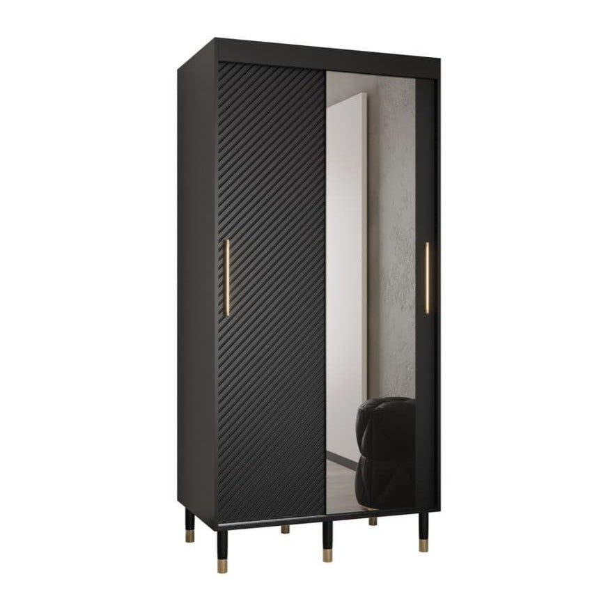 Monaco II Sliding Door Wardrobe 100cm