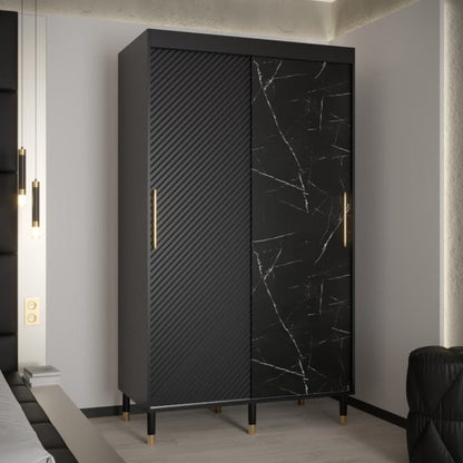 Monaco Sliding Door Wardrobe 120cm