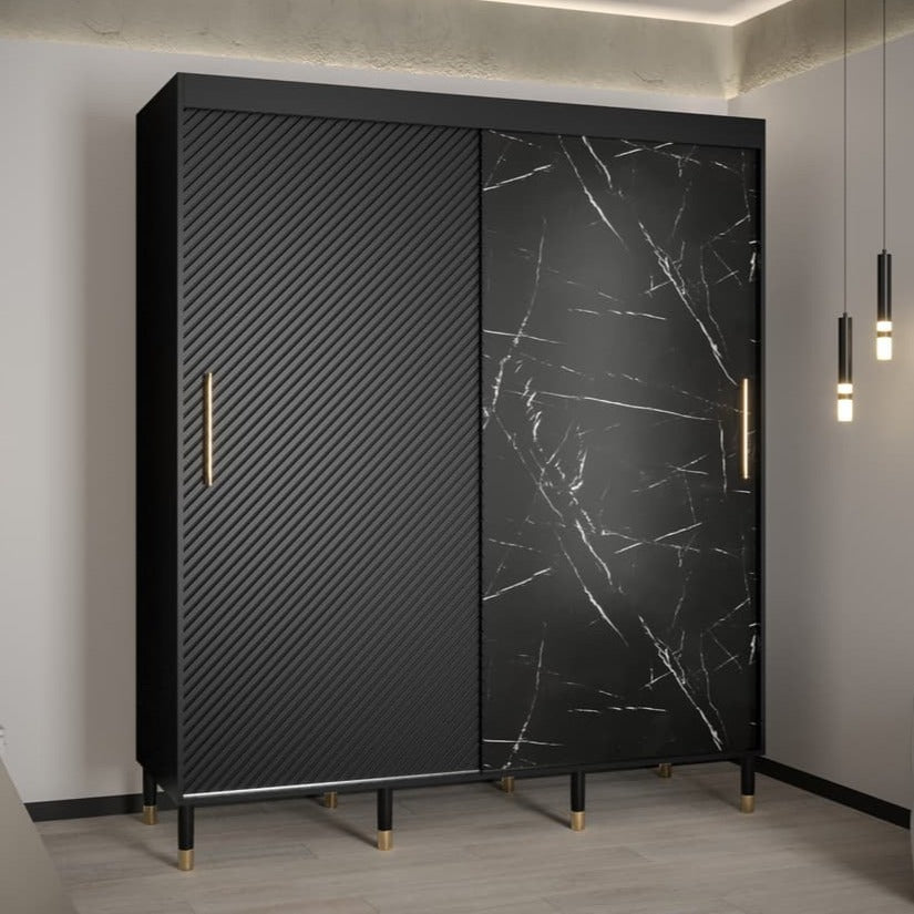 Monaco Sliding Door Wardrobe 180cm