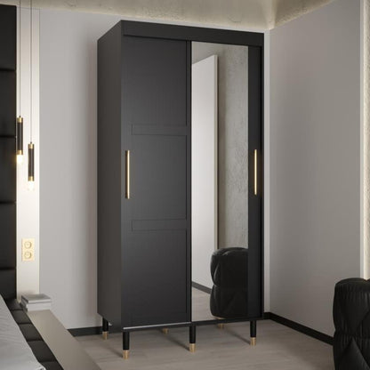 Tromso II Sliding Door Wardrobe 100cm