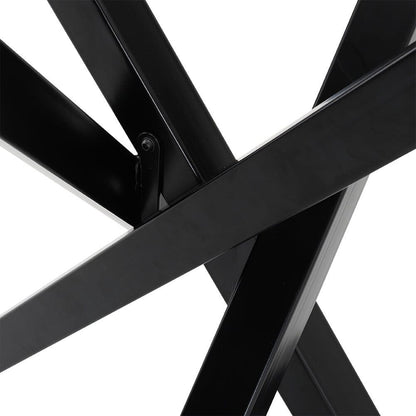 75cm L Criss Cross Metal Coffee Table Legs Replacement