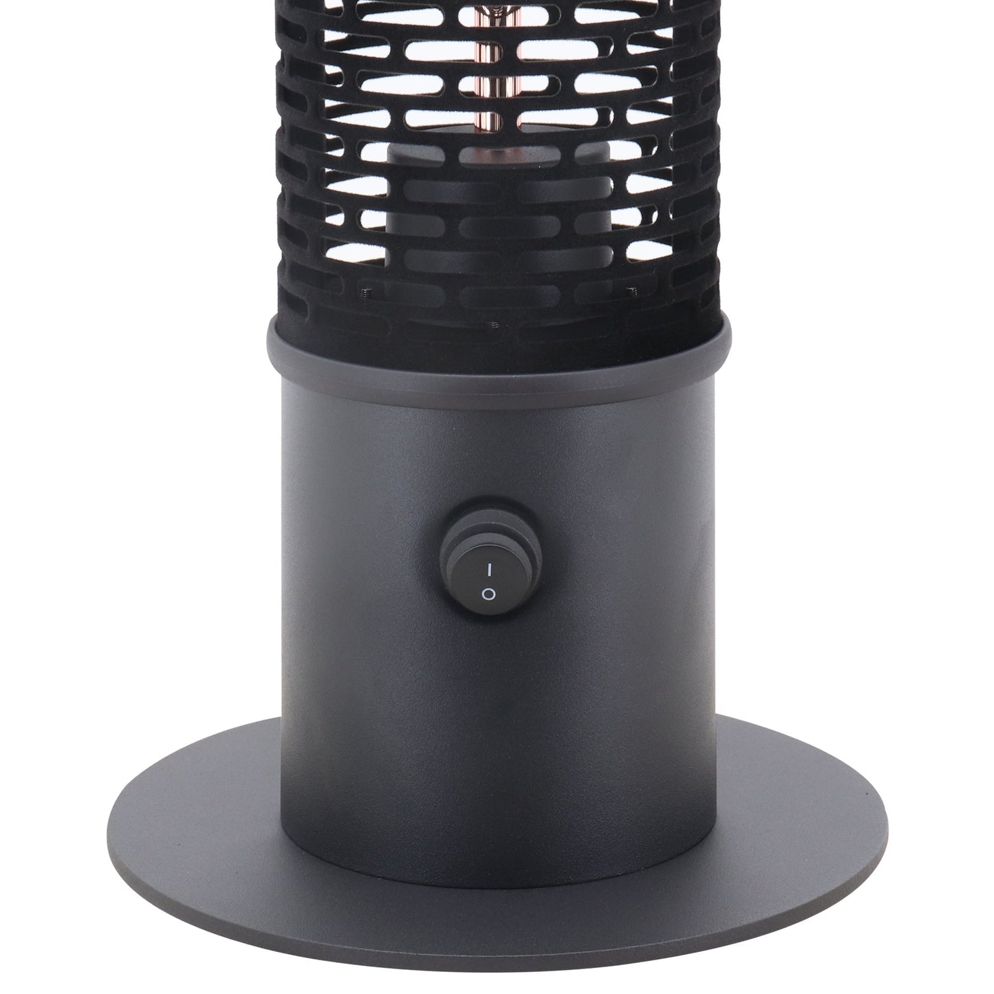 1.2KW Outsunny Table Top Patio Electric Heater, Infrared Outdoor With IP54 Rated Weather Resistance, Tip Over Safety Switch