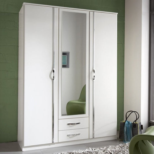 DAYTON 3 Door Wardrobe White 135cm