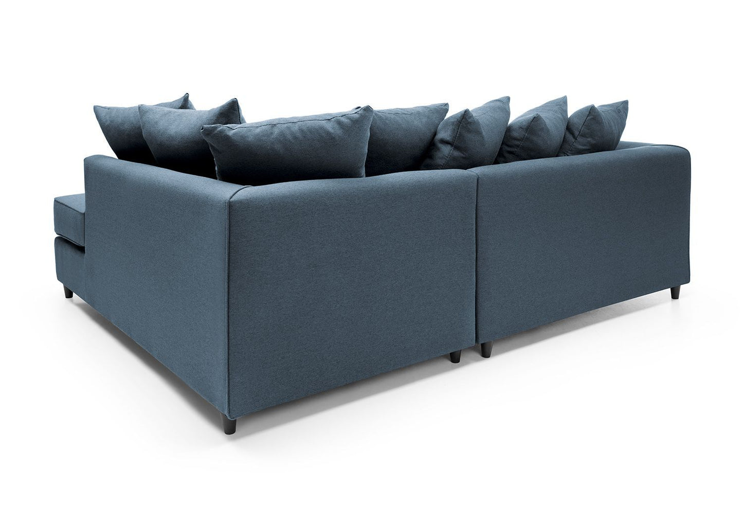 Dorota II Fabric Corner Sofa - Dark Grey