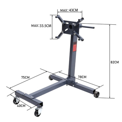 1000lbs Steel Folding Engine Stand