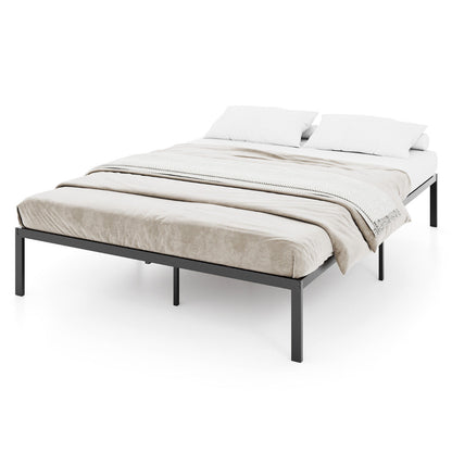Double Size Metal Bed Frame for Easy Assembly