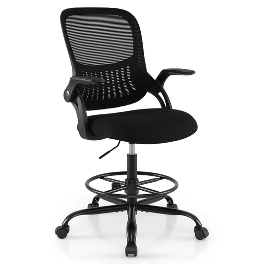 Drafting Chair in Black