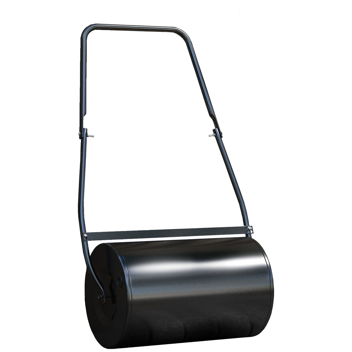 DURHAND 38L Garden Lawn Roller in Black