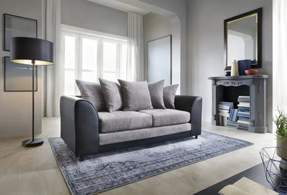 Sofa Linacre 2 + 3 osobowa - czarna