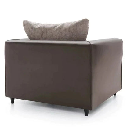 Linacre Armchair - Brown and Beige